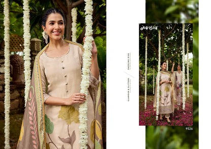 Hits Of Gul Mohr Jay Vijay Tissue Jacquard Pant Style Suits Supplier Ahmedabad