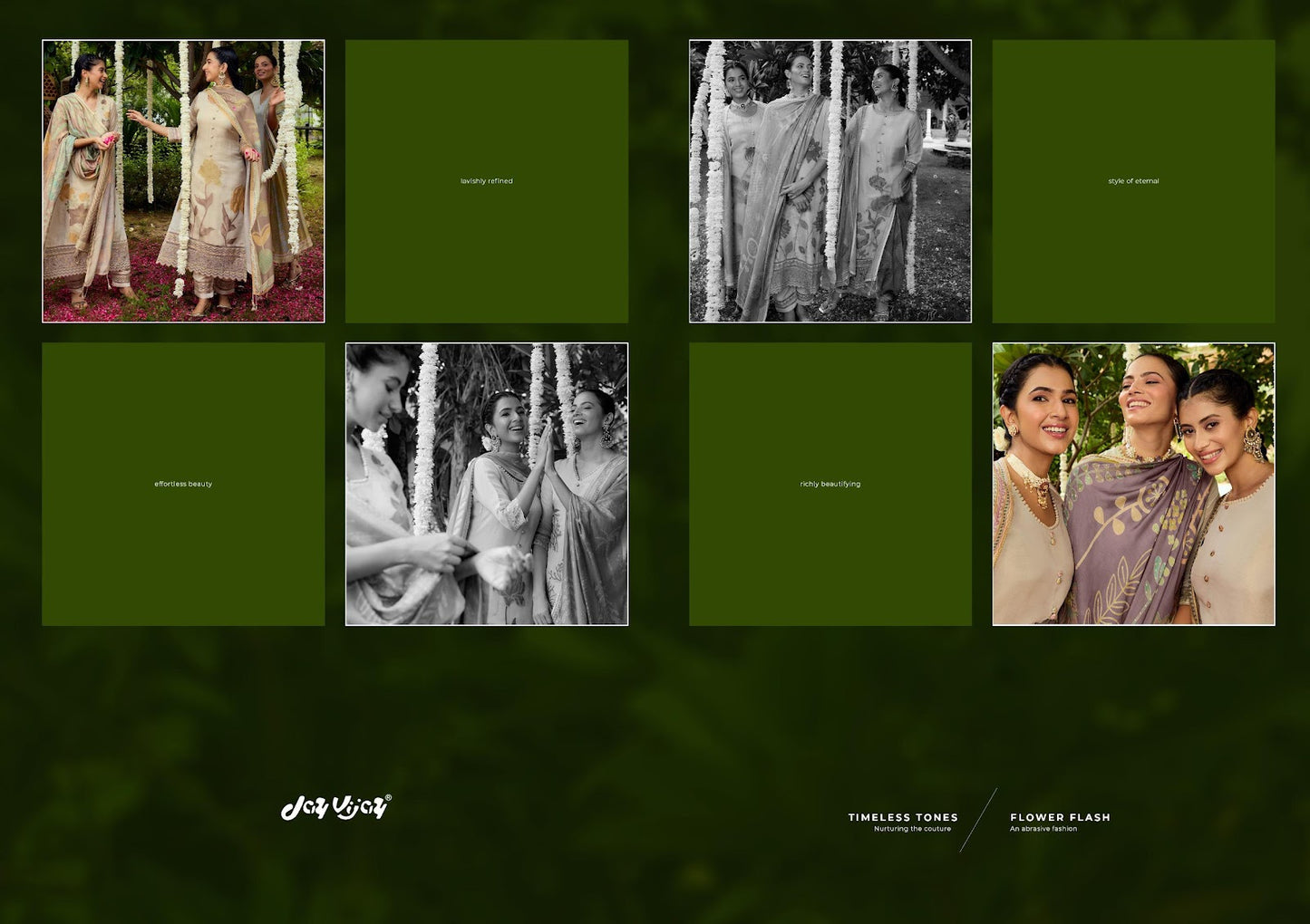 Hits Of Gul Mohr Jay Vijay Tissue Jacquard Pant Style Suits Supplier Ahmedabad