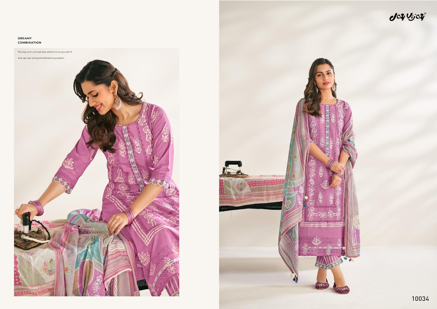 Hits Of Gupshap Jay Vijay Pure Cotton Pant Style Suits Supplier India