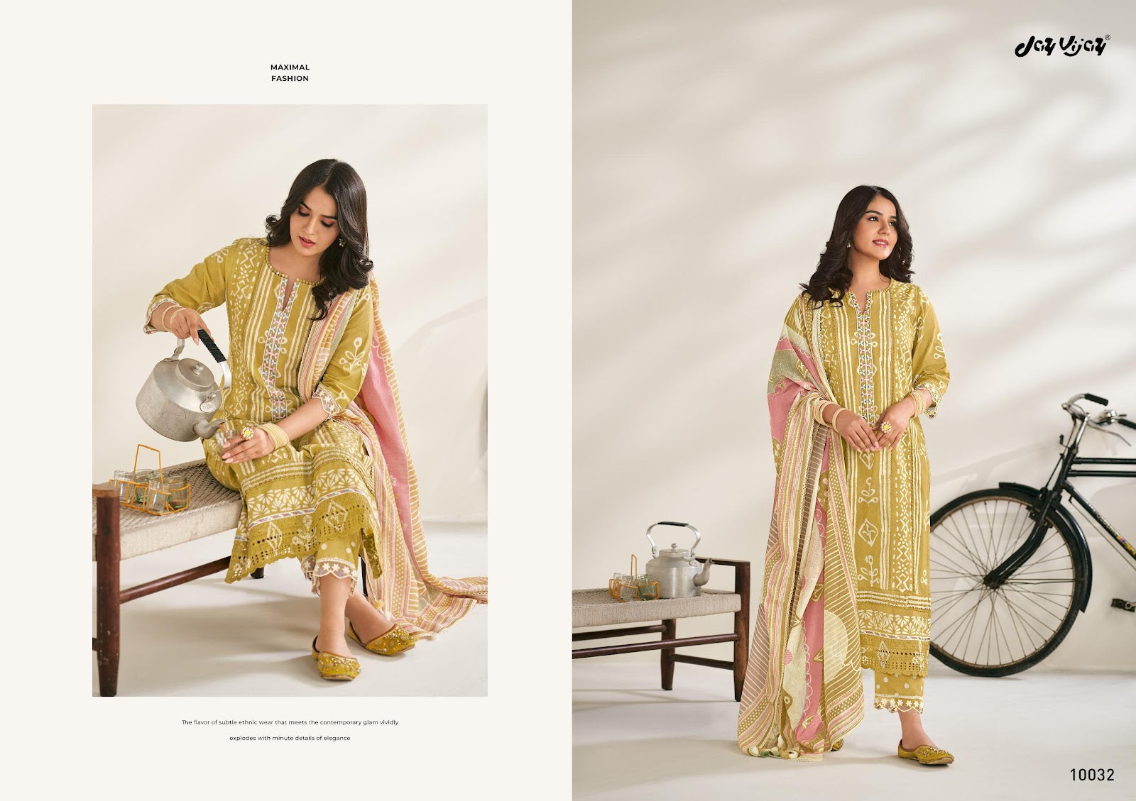 Hits Of Gupshap Jay Vijay Pure Cotton Pant Style Suits Supplier India