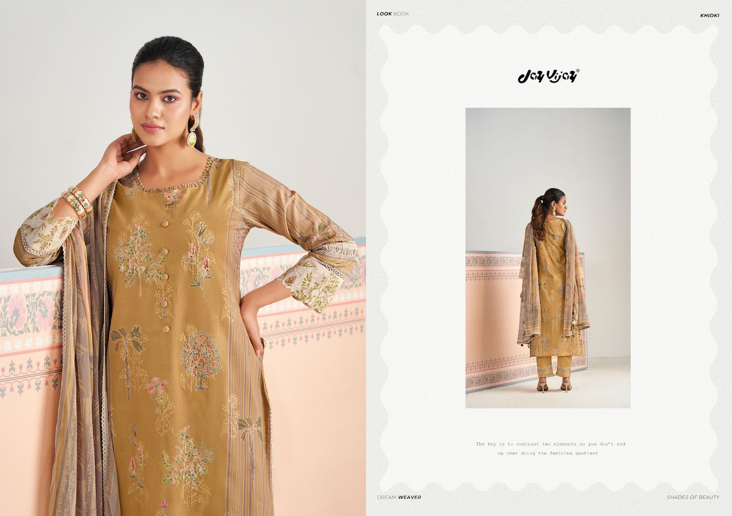 Hits Of Khidki Vol 4 Jay Vijay Cotton Pant Style Suits Wholesaler Ahmedabad