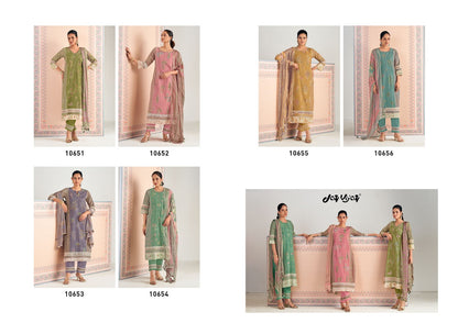 Hits Of Khidki Vol 4 Jay Vijay Cotton Pant Style Suits Wholesaler Ahmedabad