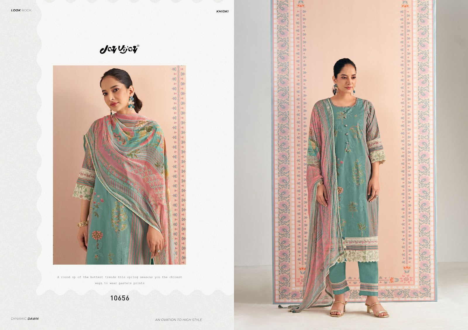 Hits Of Khidki Vol 4 Jay Vijay Cotton Pant Style Suits Wholesaler Ahmedabad