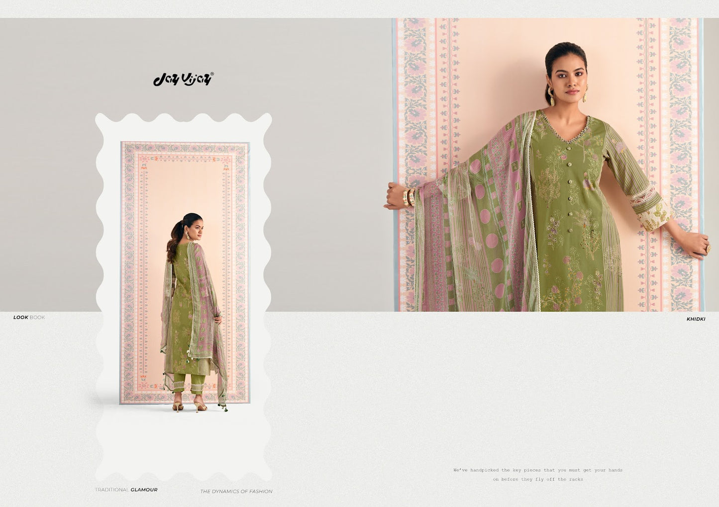 Hits Of Khidki Vol 4 Jay Vijay Cotton Pant Style Suits Wholesaler Ahmedabad