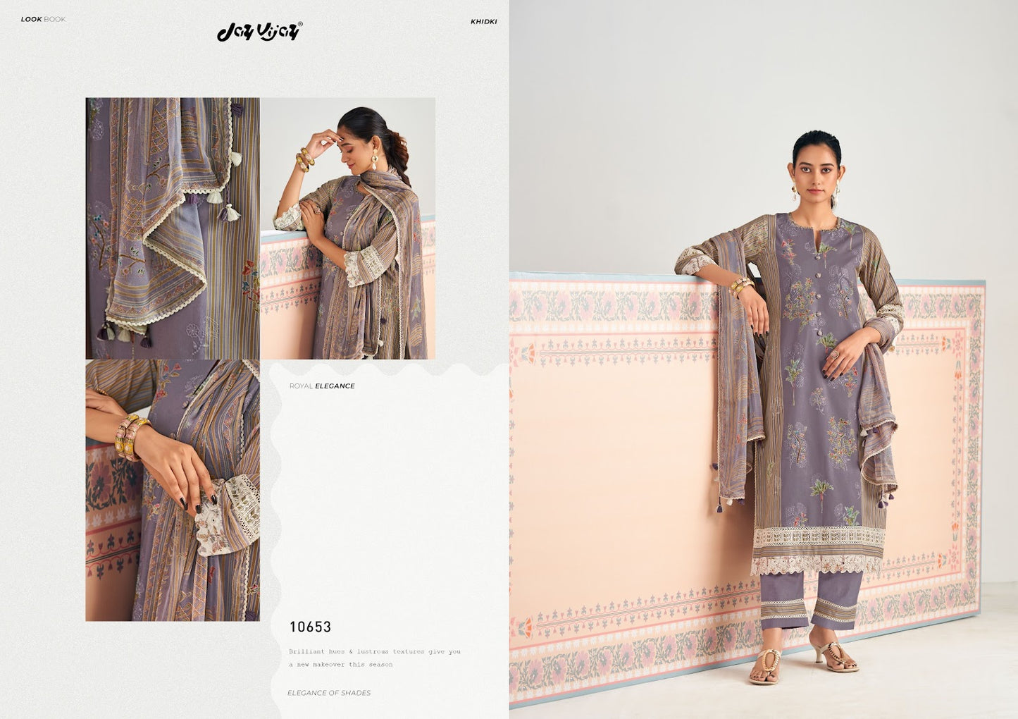 Hits Of Khidki Vol 4 Jay Vijay Cotton Pant Style Suits Wholesaler Ahmedabad