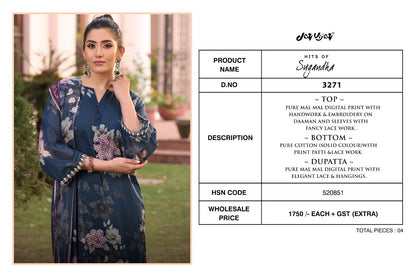 Hits Of Sugandha Jay Vijay Mal Mal Pant Style Suits Wholesaler Ahmedabad