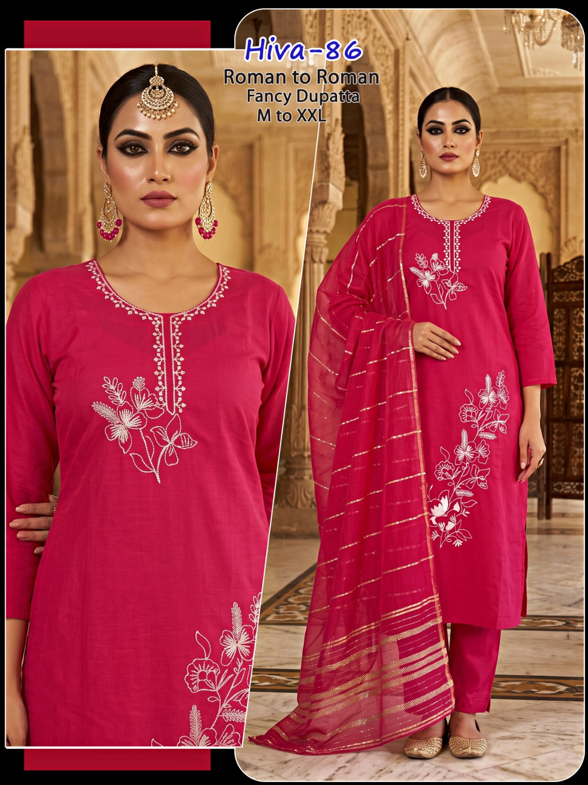 Hiva Infinity Roman Readymade Pant Style Suits Manufacturer Ahmedabad
