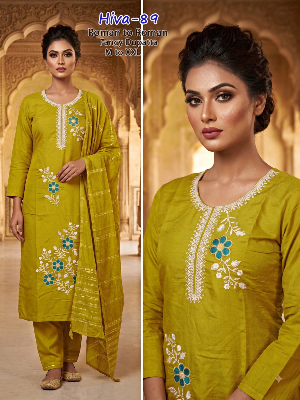 Hiva Infinity Roman Readymade Pant Style Suits Manufacturer Ahmedabad