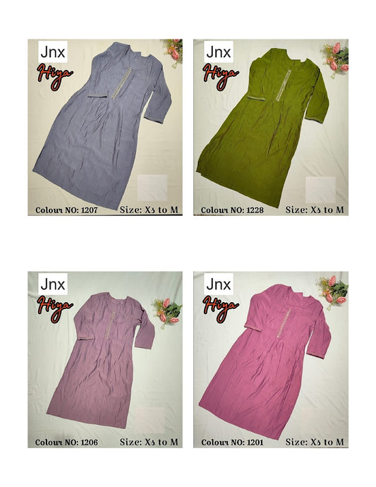 Hiya Jnx Bombay Kurti With Pocket Wholesale