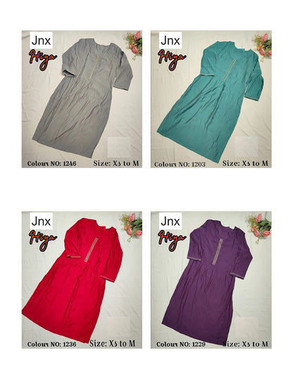 Hiya Jnx Bombay Kurti With Pocket Wholesale