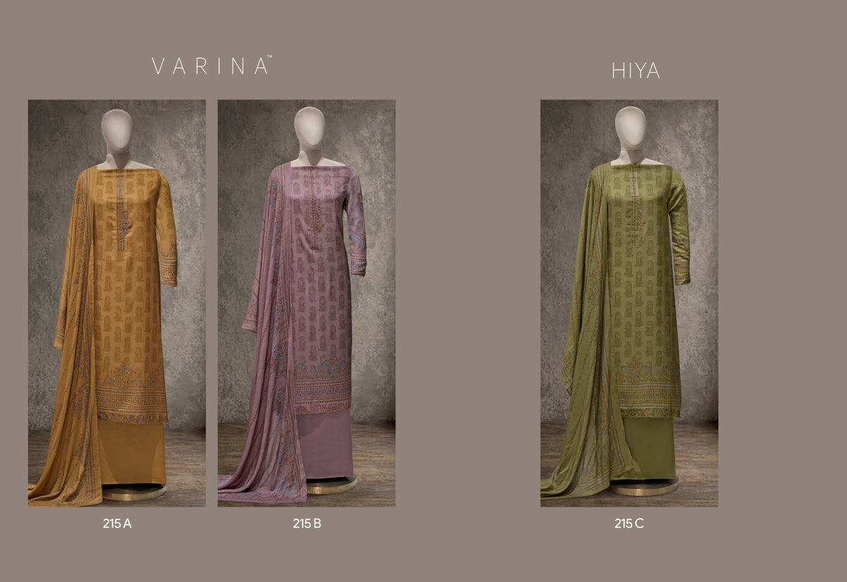 Hiya Varina Pashmina Suits Wholesale