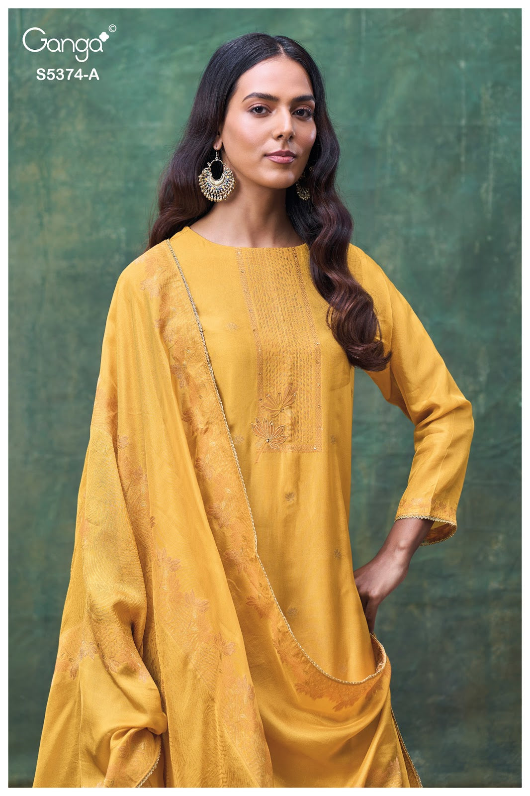 Hiyana S5374 Ganga Woven Silk Pant Style Suits Manufacturer