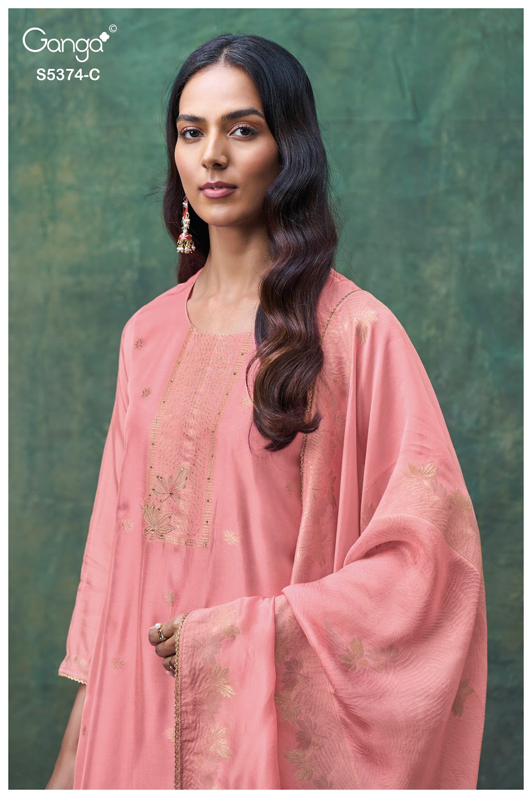 Hiyana S5374 Ganga Woven Silk Pant Style Suits Manufacturer