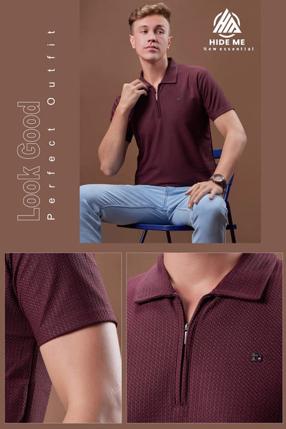 Hm 141 Hide Me Knit Mens Tshirts Supplier India