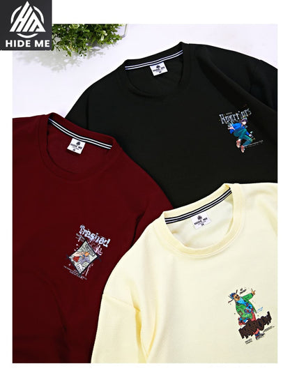 Hm 167 Hide Me Lycra Knit Mens Tshirts Exporter
