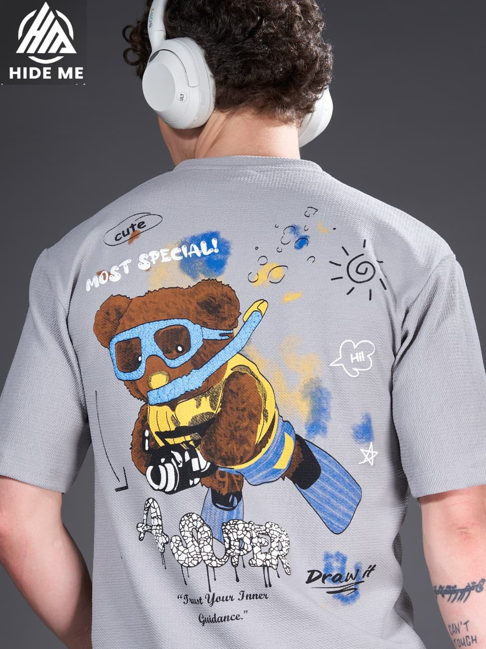 Hm 167 Hide Me Lycra Knit Mens Tshirts Exporter