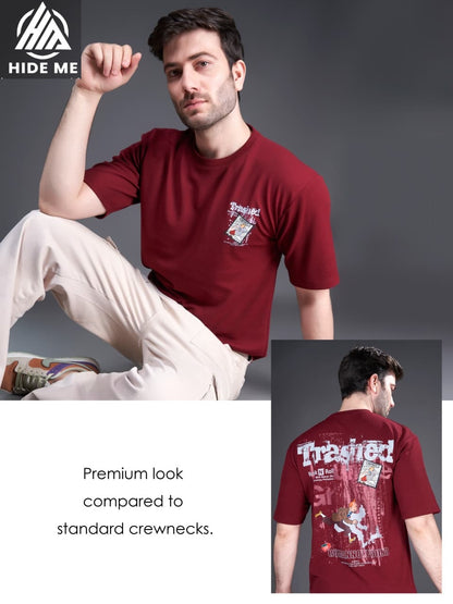 Hm 167 Hide Me Lycra Knit Mens Tshirts Exporter