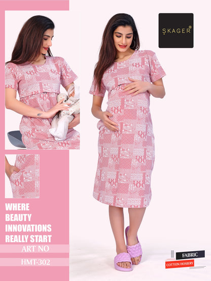 Hmt 301-306 Skager Hosiery Feeding Night Gown Manufacturer India
