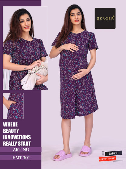 Hmt 301-306 Skager Hosiery Feeding Night Gown Manufacturer India