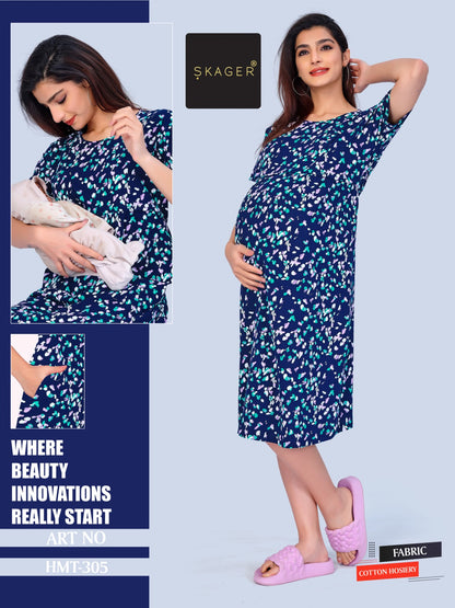 Hmt 301-306 Skager Hosiery Feeding Night Gown Manufacturer India