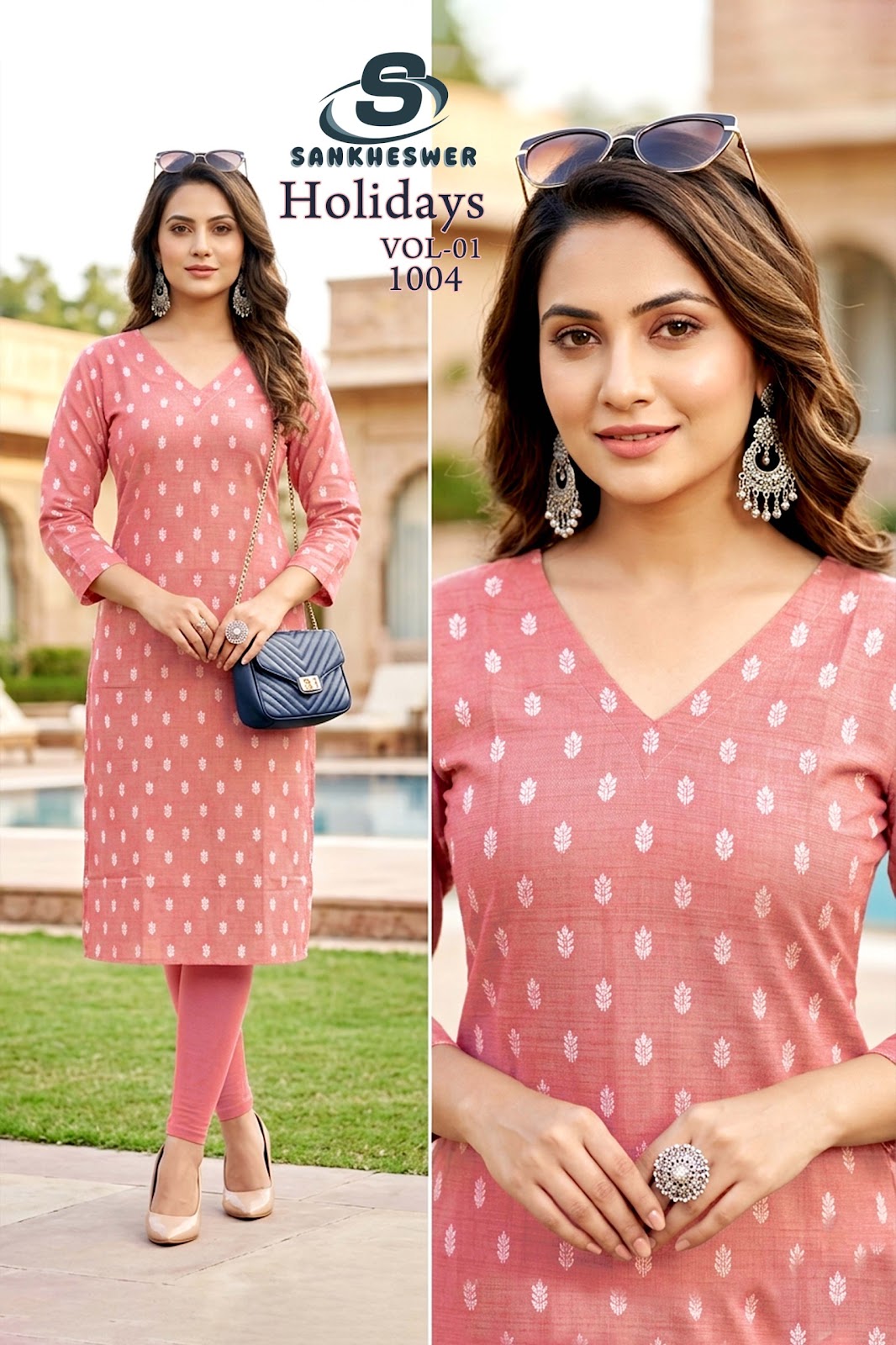Holidays Vol 1 Sankheswer Knee Length Kurtis Manufacturer