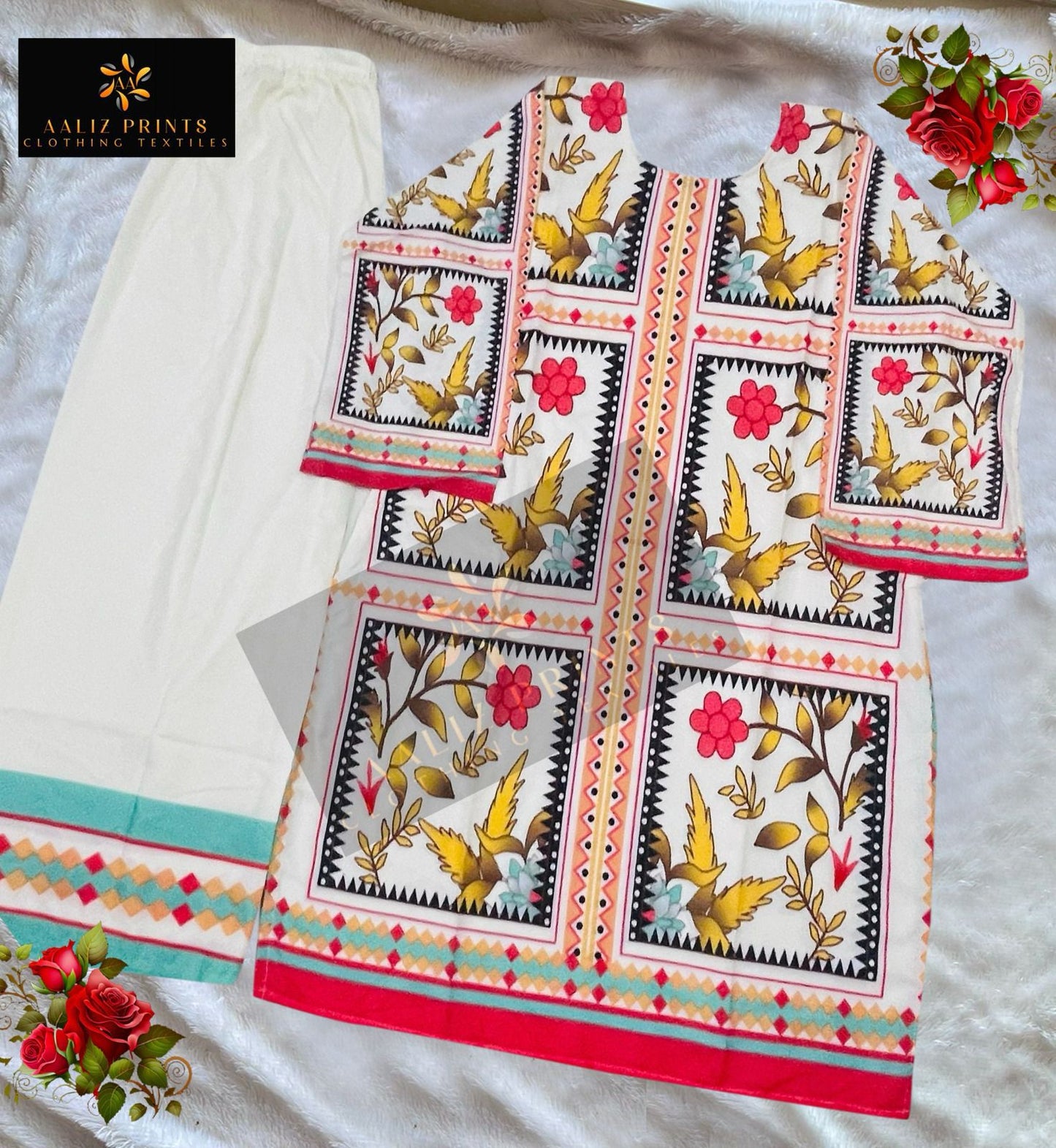 Hollywood Vol 1 Karachi Aaliz Prints Lawn Co Ord Set Wholesale Price