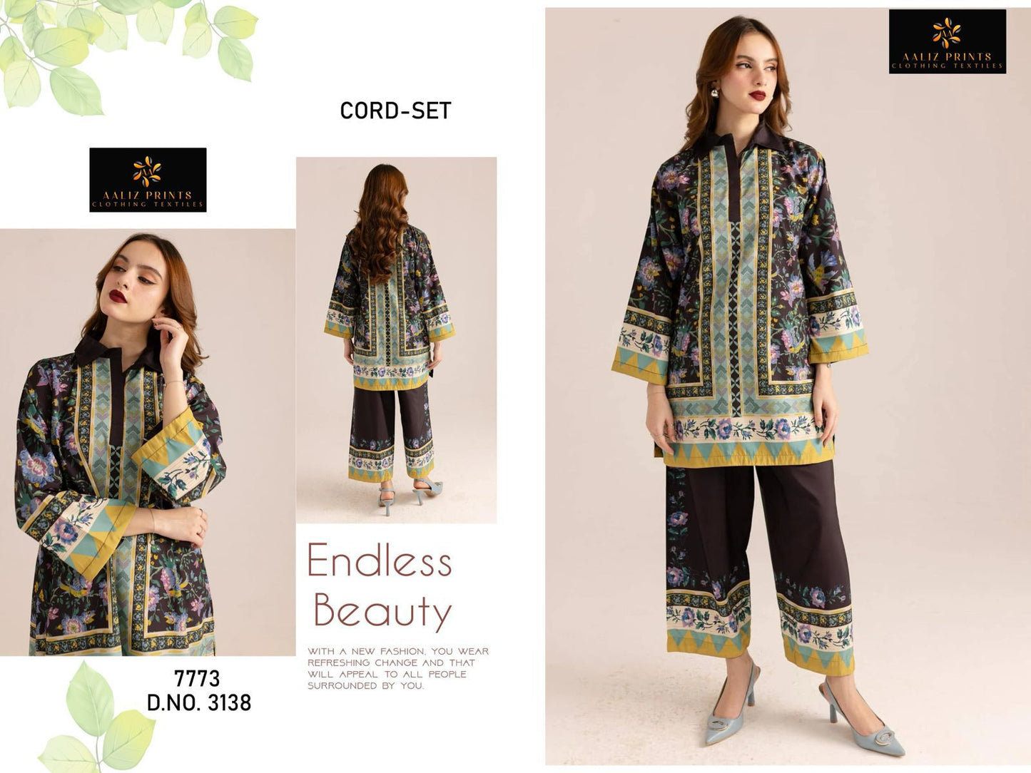 Hollywood Vol 1 Karachi Aaliz Prints Lawn Co Ord Set Wholesale Price