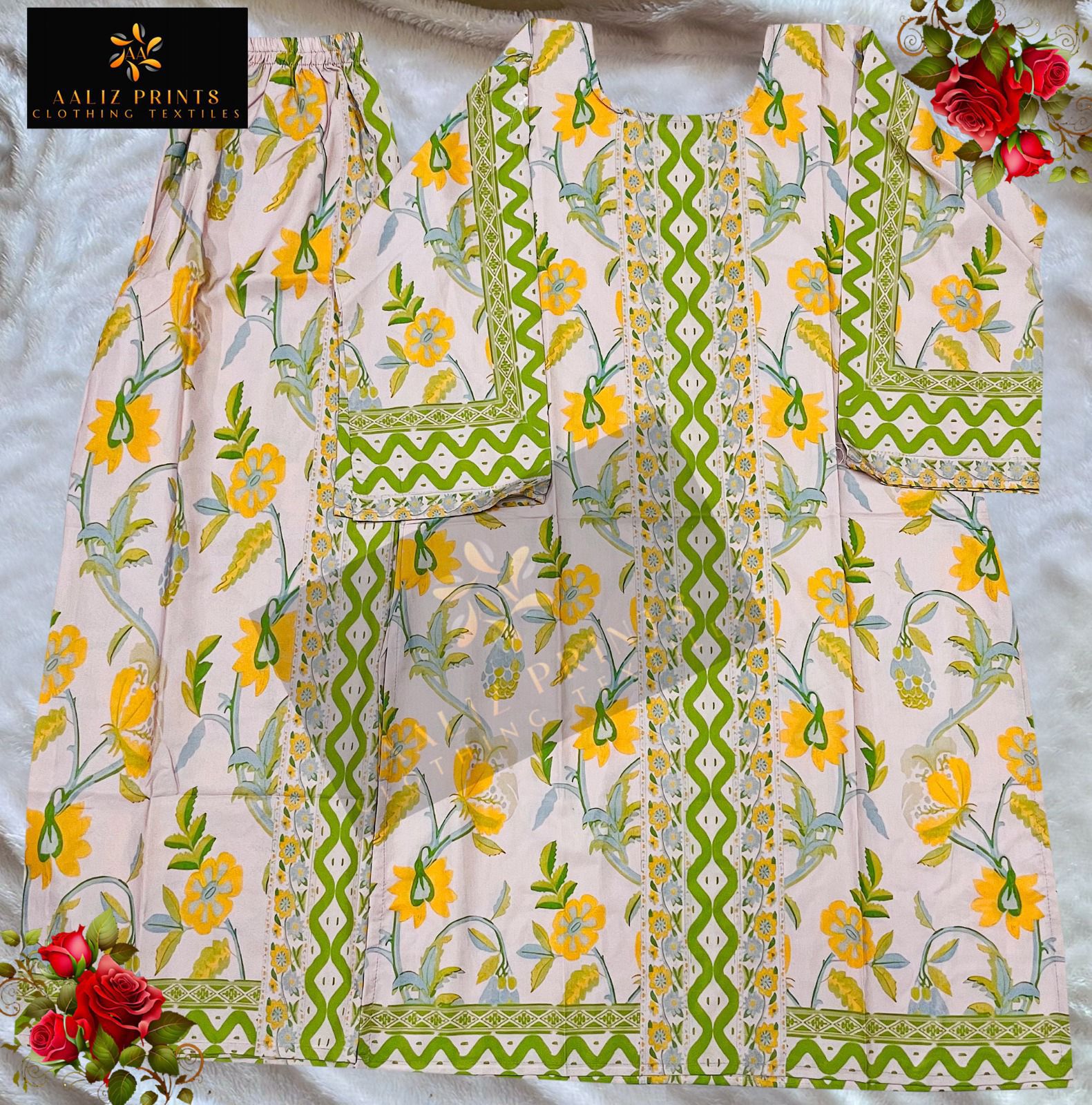 Hollywood Vol 1 Karachi Aaliz Prints Lawn Co Ord Set Wholesale Price