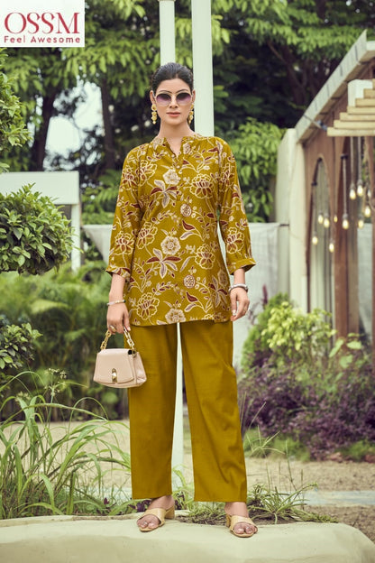 Honey Ossm Vetican Co Ord Set Exporter Ahmedabad