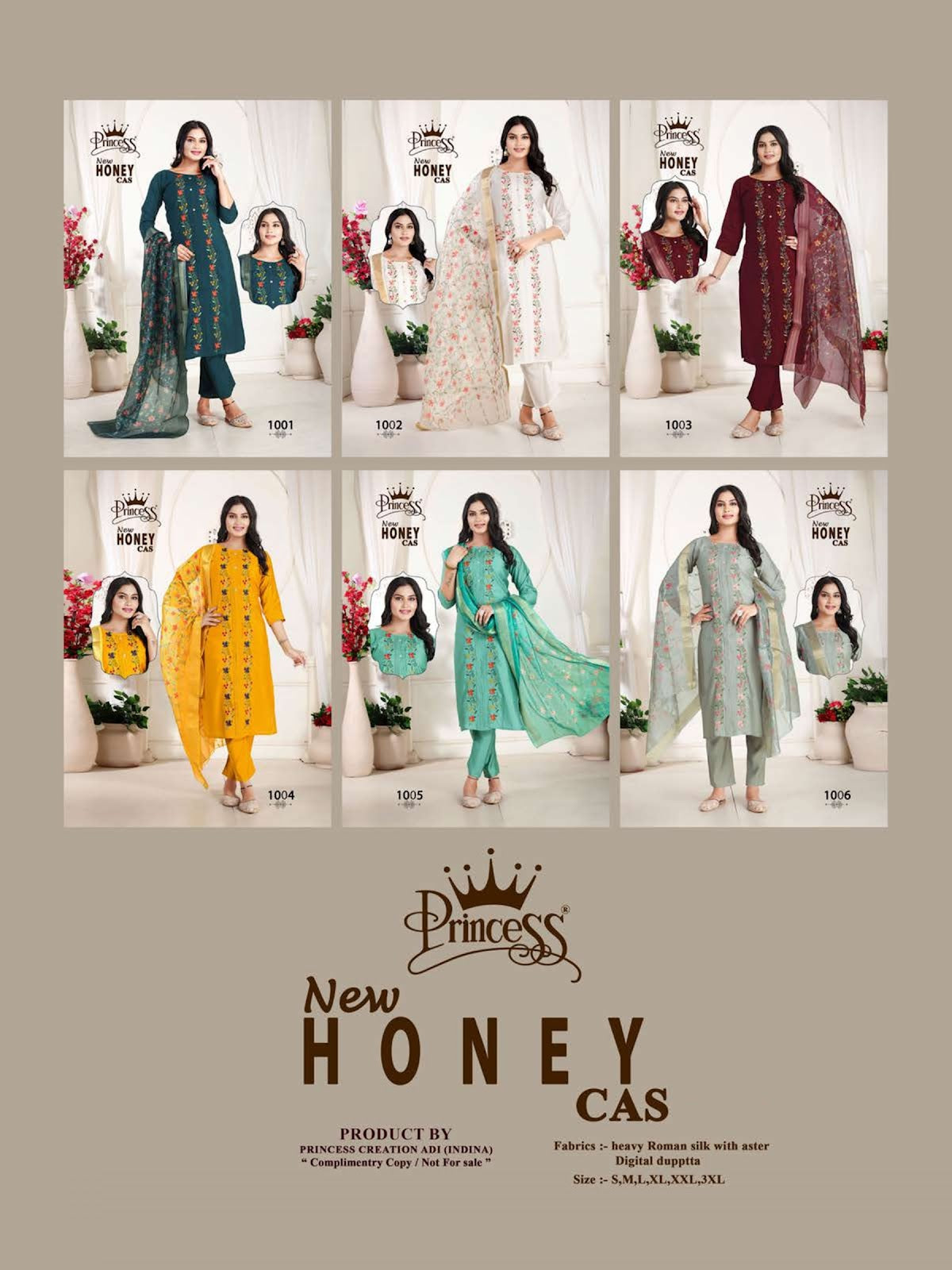 Honey Princess Creation Roman Silk Readymade Pant Style Suits Wholesaler Ahmedabad