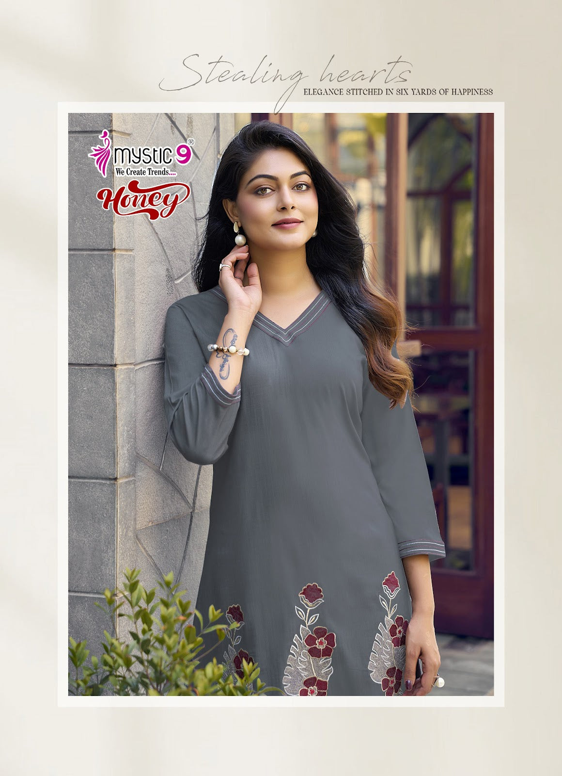 Honey Vol 1 Mystic 9 Viscose Slub Co Ord Set Wholesale Price
