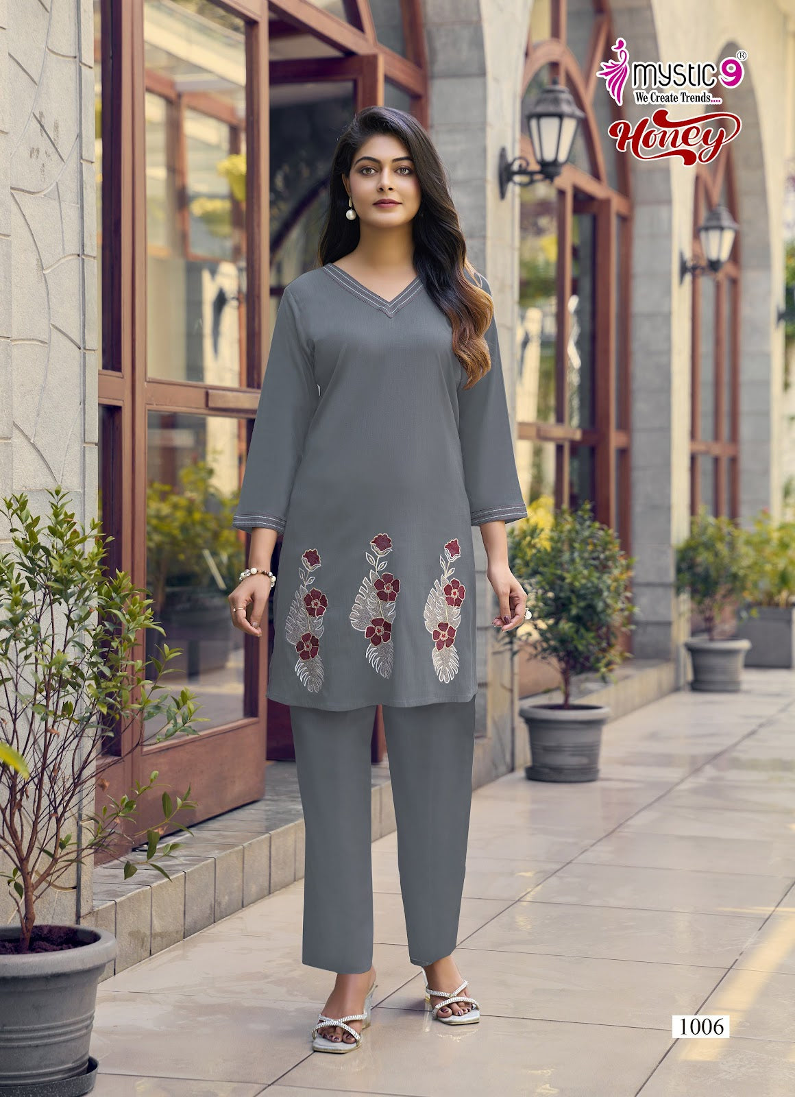 Honey Vol 1 Mystic 9 Viscose Slub Co Ord Set Wholesale Price