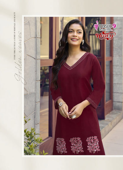 Honey Vol 1 Mystic 9 Viscose Slub Co Ord Set Wholesale Price