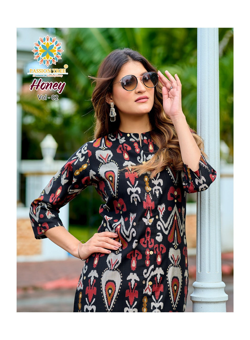 Honey Vol 2 Passion Tree Vetican Kurti Pant Set Wholesale