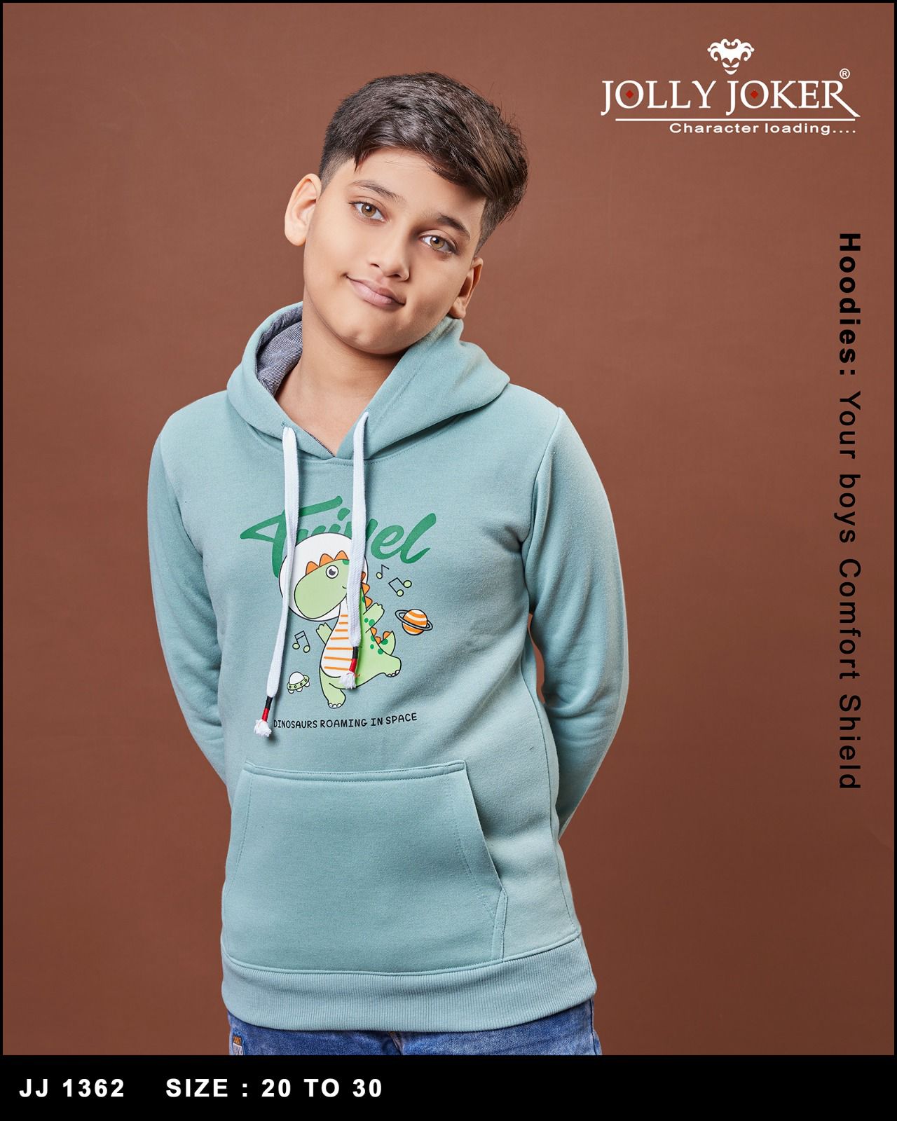 Hoodies Jj 1362 Jolly Joker Boys Tshirt Manufacturer Ahmedabad