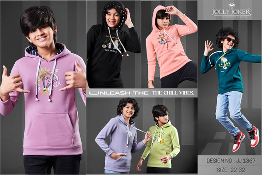 Hoodies Jj 1367 Jolly Joker Boys Tshirt Wholesaler India