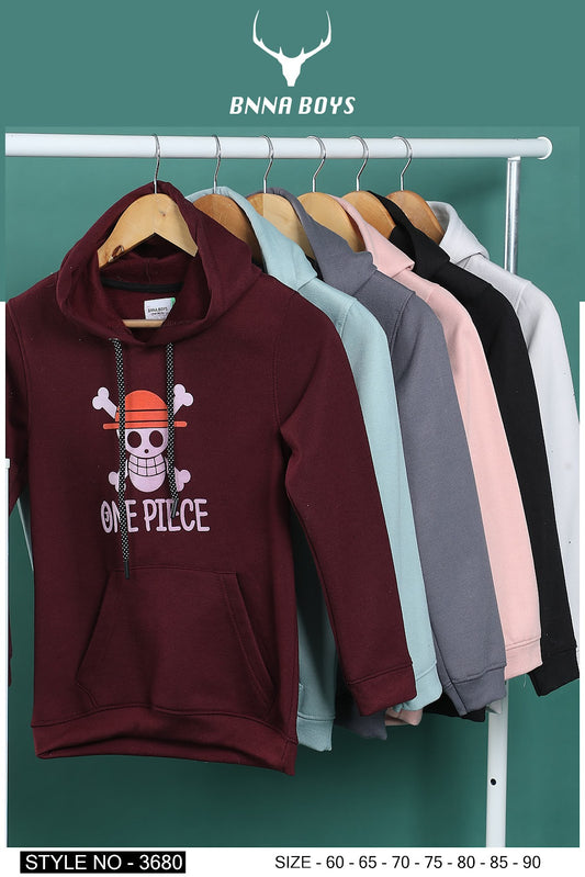 Hoodies Style No 3680 Bnna Loop Knit Boys Tshirt Wholesale Price