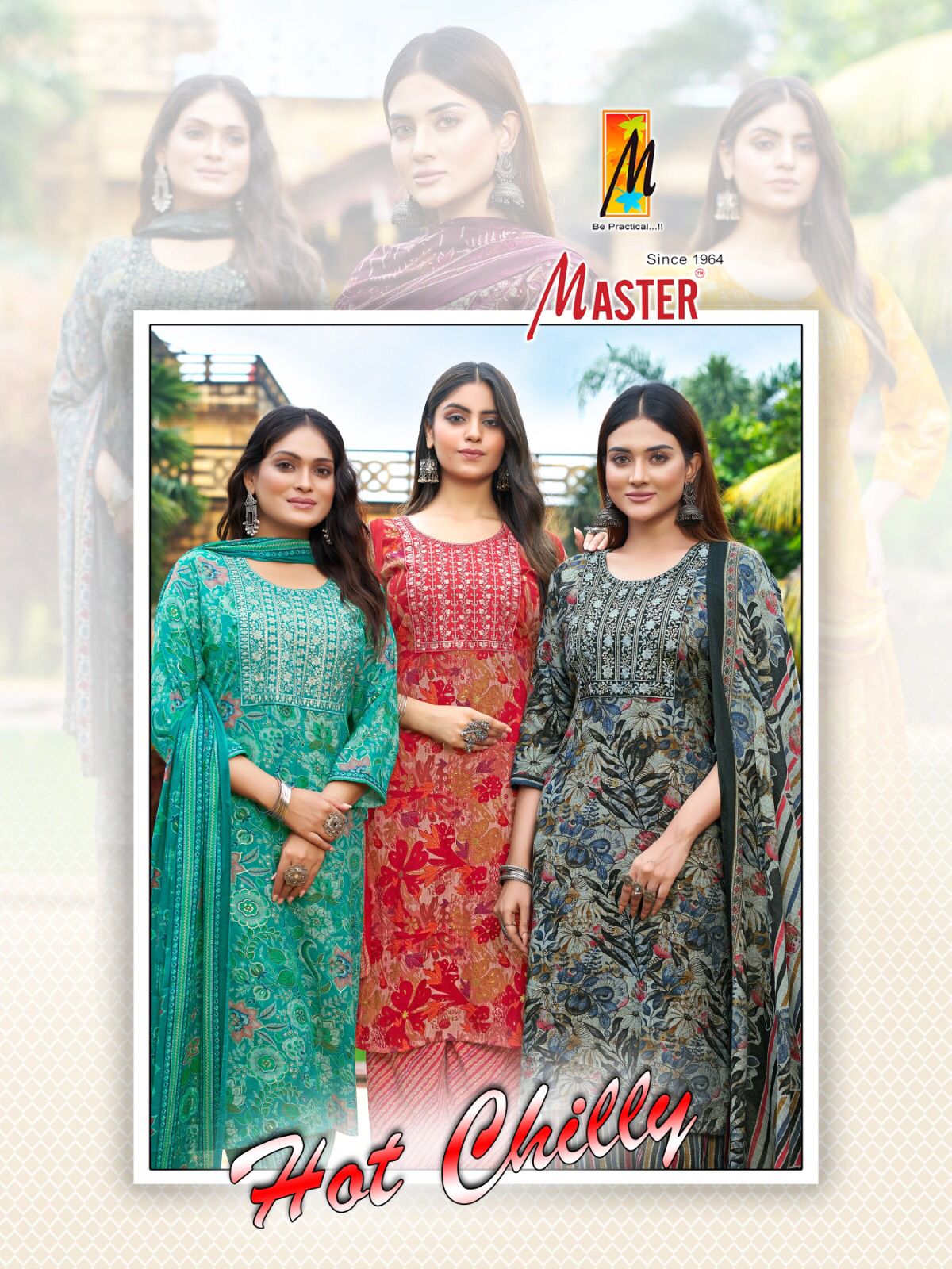 Hot Chilly Master Capsule Readymade Pant Style Suits Wholesaler