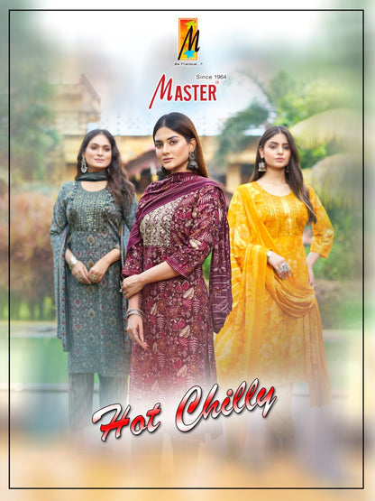 Hot Chilly Master Capsule Readymade Pant Style Suits Wholesaler