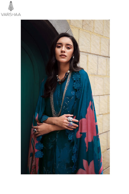 House Of Tulips Varshaa Viscose Muslin Pant Style Suits Supplier Ahmedabad