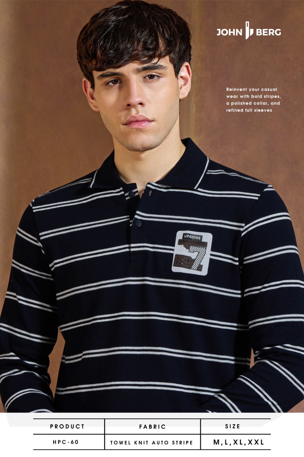 Hpc 60 John Berg Knit Mens Tshirts Exporter Ahmedabad