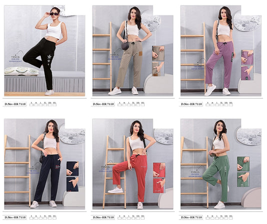 Hr 7110 Mnt Tencil Women Joggers Wholesale