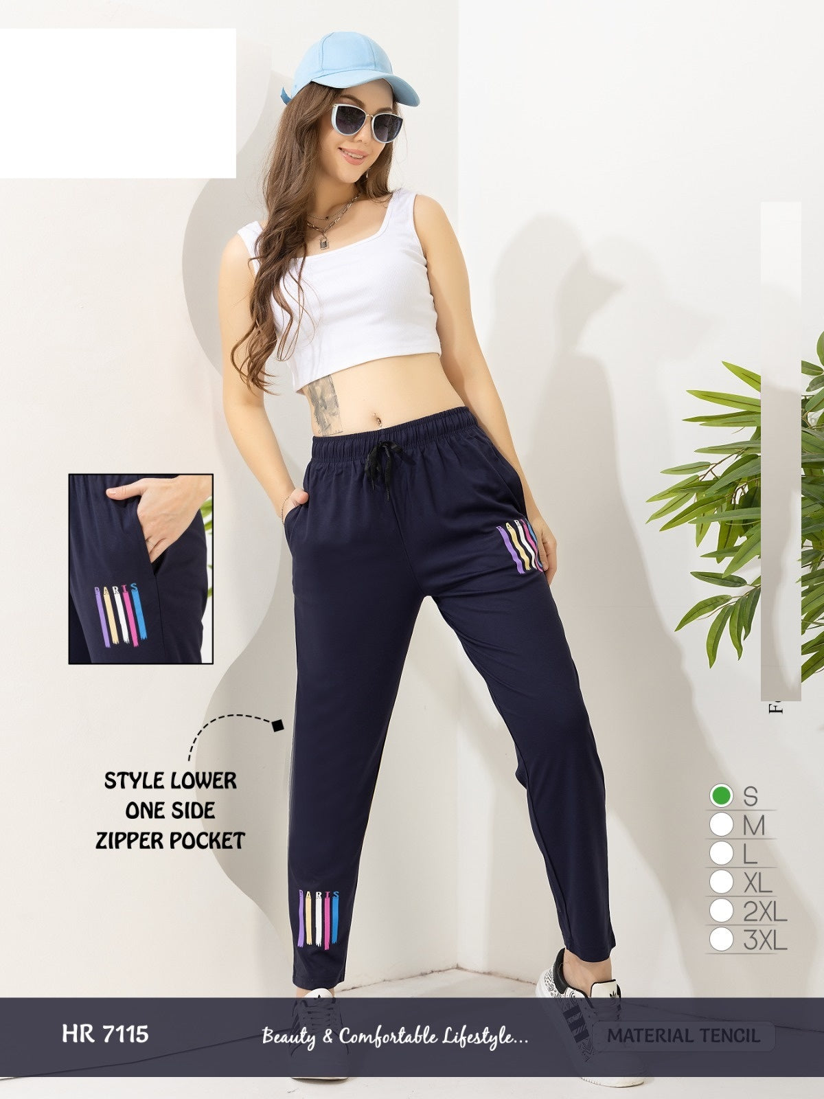 Hr 7115 Mnt Tencil Women Night Lower Wholesale Rate