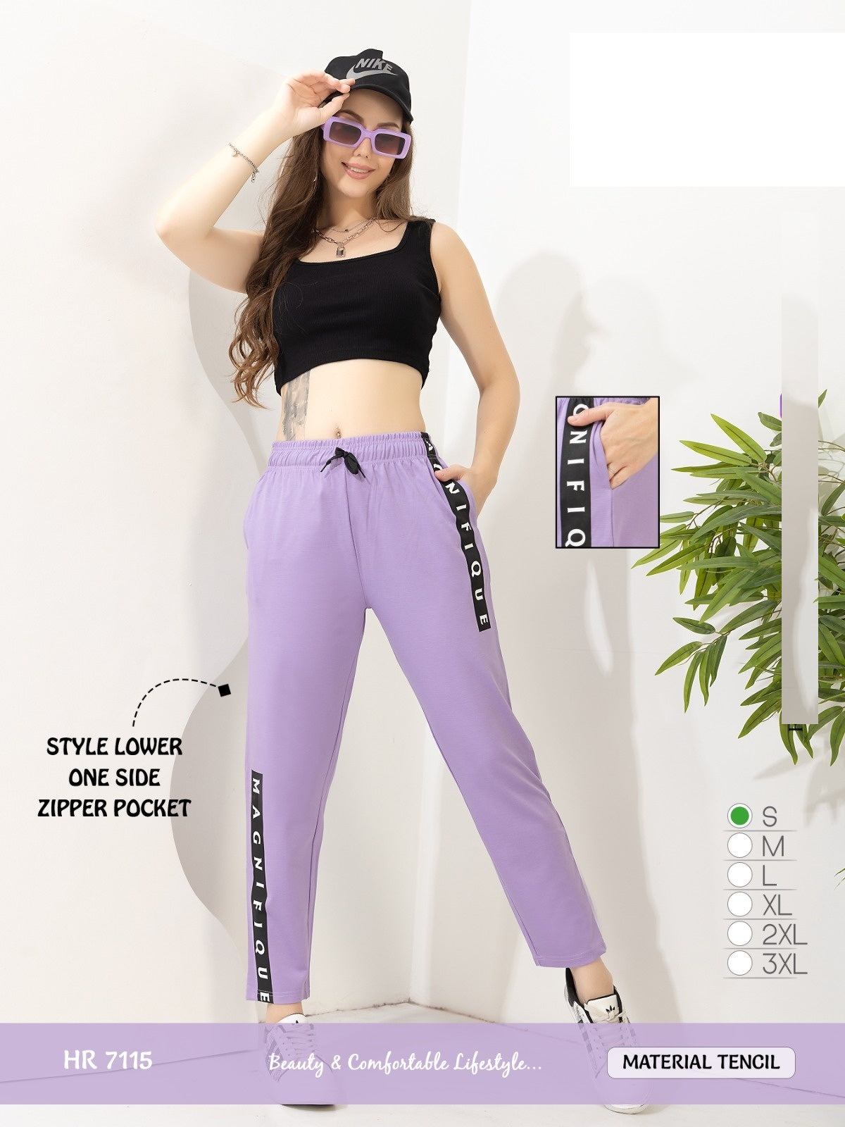 Hr 7115 Mnt Tencil Women Night Lower Wholesale Rate