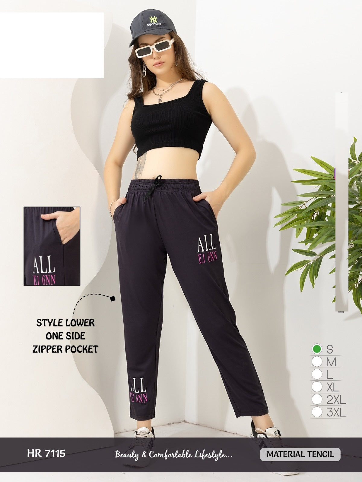 Hr 7115 Mnt Tencil Women Night Lower Wholesale Rate
