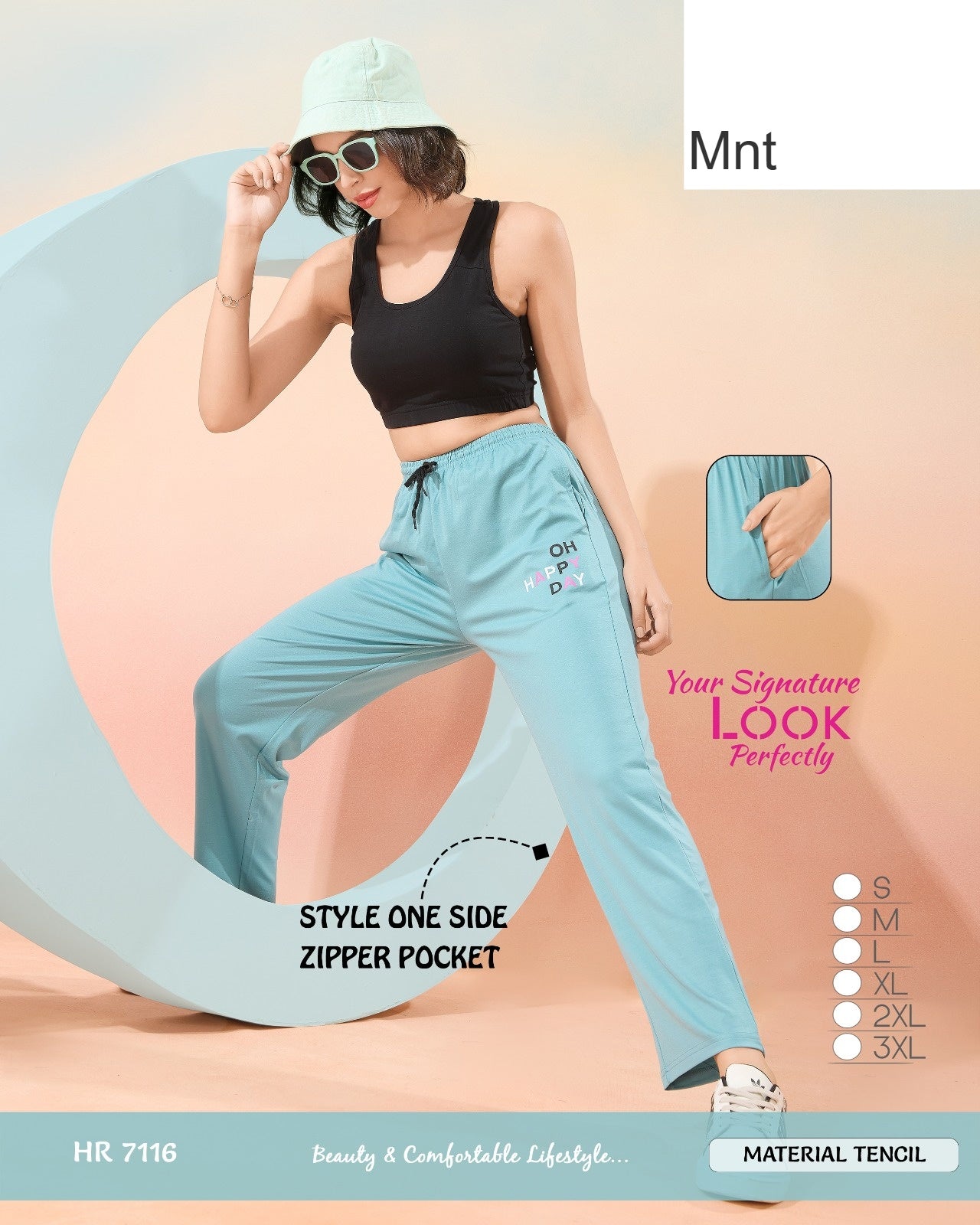 Hr 7116 Mnt Tencil Women Night Lower Supplier