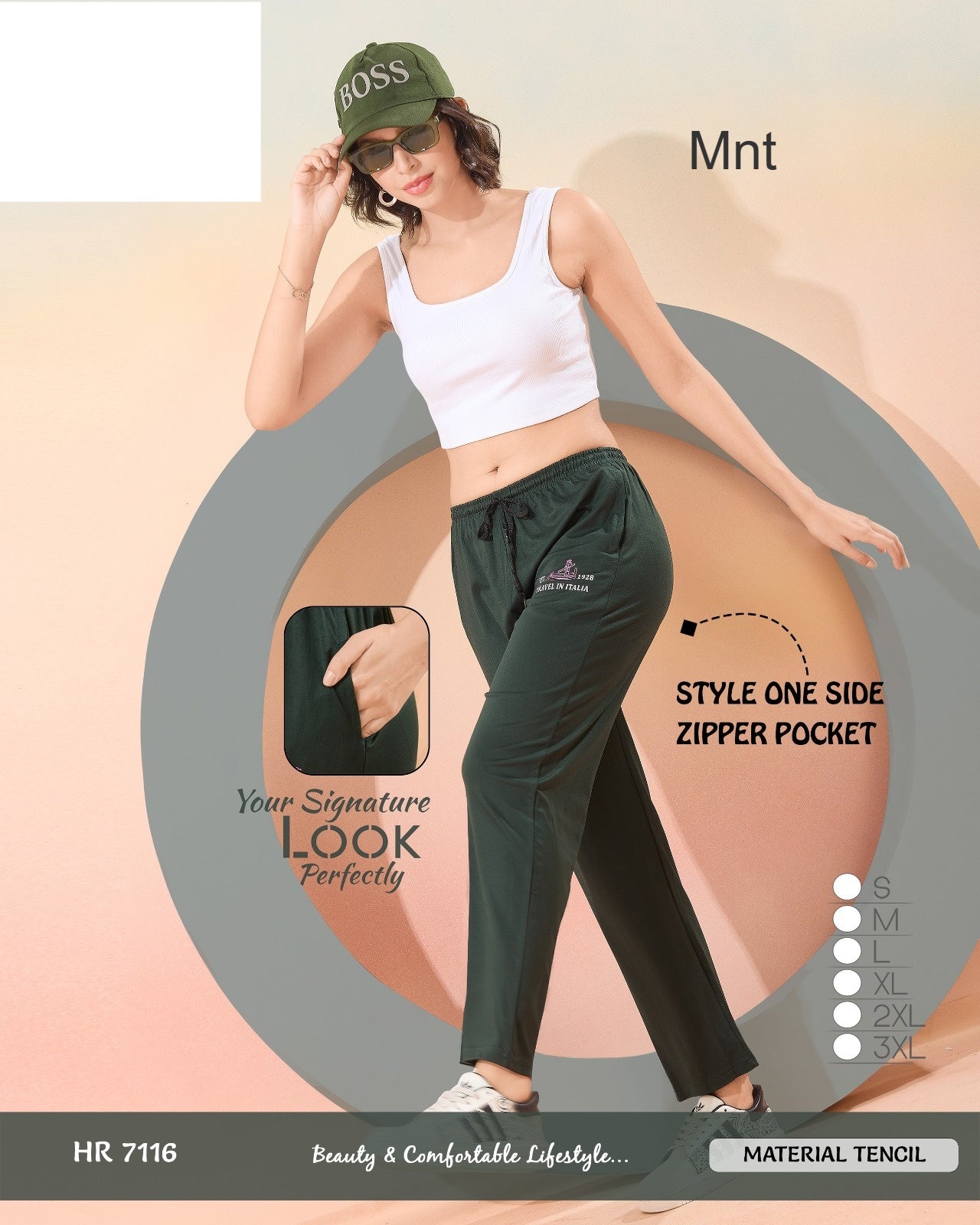 Hr 7116 Mnt Tencil Women Night Lower Supplier