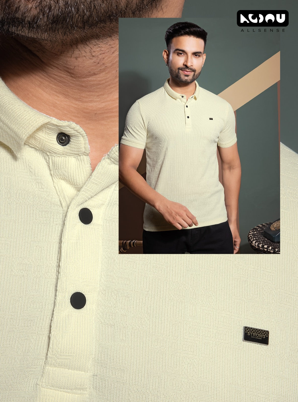 Hr 8751 Allsense Imported Mens Tshirts Exporter Gujarat