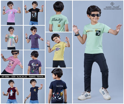 Ht 1086 Hugo Tylor Imported Boys Tshirt Supplier Ahmedabad