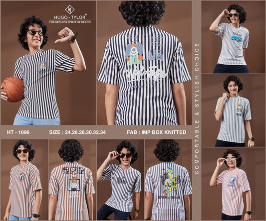Ht 1096 Hugo Tylor Imported Boys Tshirt Exporter India